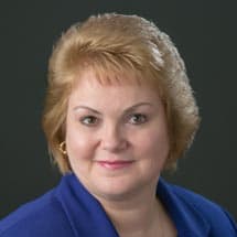Portrait of Jo Anne Fabiano, Branch Manager of Magyar Bank’s Branchburg location, smiling warmly.