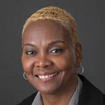 Portrait of Pamela Jordan, Branch Manager of Magyar Bank’s North Brunswick location, smiling warmly.